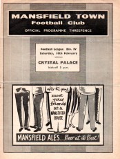 Mansfield Town v Crystal Palace