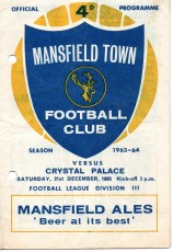 Mansfield Town v Crystal Palace