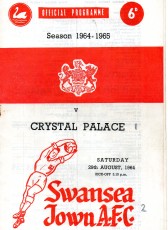 Swansea Town v Crystal Palace