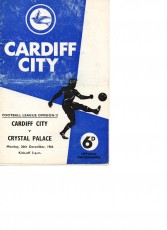 Cardiff City v Crystal Palace