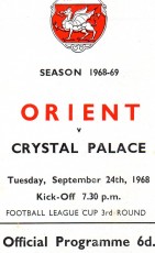 Leyton Orient v Crystal Palace
