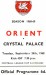 Leyton Orient v Crystal Palace