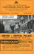 Oxford United v Crystal Palace