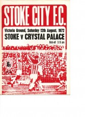 Stoke City v Crystal Palace