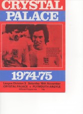 Crystal Palace v Plymouth Argyle