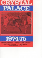 Crystal Palace v Aldershot Town