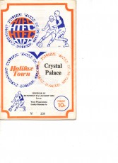 Halifax Town v Crystal Palace