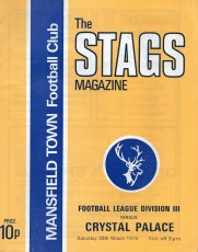 Mansfield Town v Crystal Palace