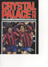 Crystal Palace v Mansfield Town