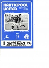 Hartlepool United v Crystal Palace