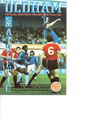 Oldham Athletic v Crystal Palace
