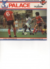 Crystal Palace v Oldham Athletic