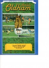 Oldham Athletic v Crystal Palace