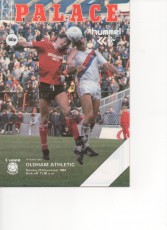 Crystal Palace v Oldham Athletic