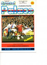Crystal Palace v Oldham Athletic