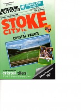 Stoke City v Crystal Palace