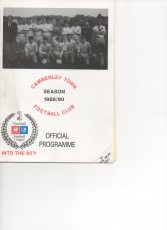 Camberley Town v Crystal Palace