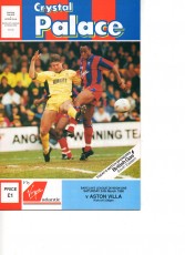 Crystal Palace v Aston Villa