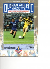 Oldham Athletic v Crystal Palace