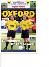 Oxford United v Crystal Palace