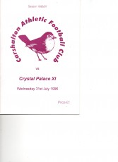 Carshalton Athletic v Crystal Palace