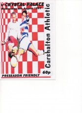 Carshalton Athletic v Crystal Palace