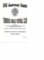 Tonbridge v Crystal Palace