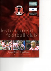 Leyton Orient v Crystal Palace
