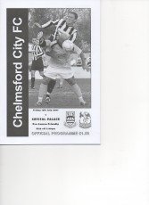Chelmsford City v Crystal Palace