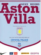 Aston Villa v Crystal Palace