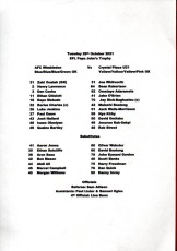 AFC Wimbledon v Crystal Palace