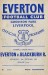 Everton v Blackburn Rovers