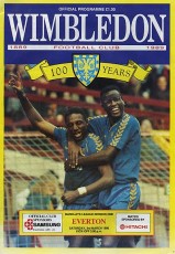 Wimbledon v Everton