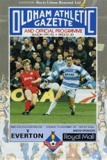 Oldham Athletic v Everton