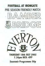 Bamber Bridge v Everton