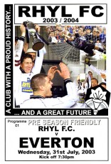 Rhyl v Everton
