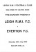 Leigh RMI v Everton