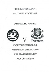 Vauxhall Motors v Everton