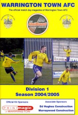 Warrington Town v Everton
