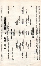 Fulham v Reading