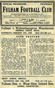 Fulham v Wolverhampton Wanderers