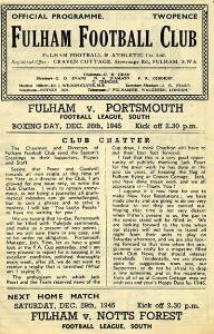 Fulham v Portsmouth