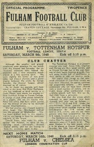 Fulham v Tottenham Hotspur