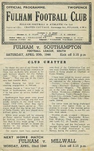 Fulham v Southampton