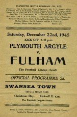 Plymouth Argyle v Fulham