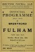 Brentford v Fulham