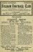 Fulham v Plymouth Argyle