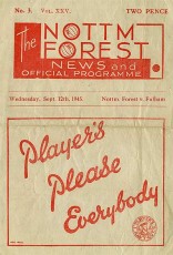 Nottingham Forest v Fulham