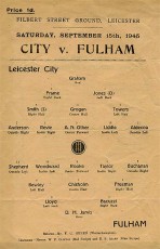 Leicester City v Fulham