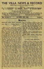 Aston Villa v Fulham